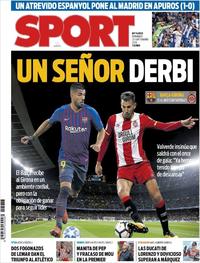 Portada Sport 2018-09-23