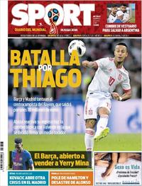 Portada Sport 2018-06-24