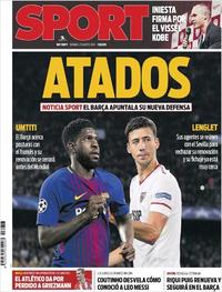 Portada Sport 2018-05-25