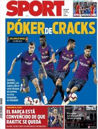 Portada Sport 2018-08-25