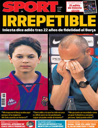 Portada Sport 2018-04-28
