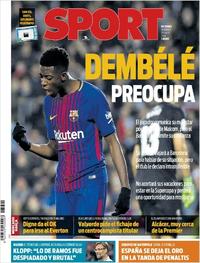 Portada Sport 2018-07-29