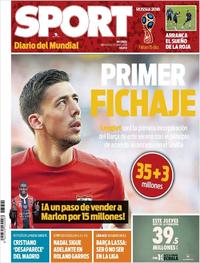 Portada Sport 2018-05-30