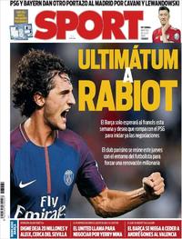 Portada Sport 2018-07-31