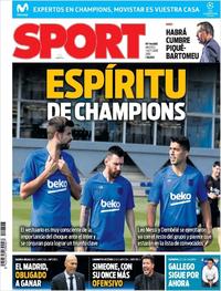 Portada Sport 2019-10-01