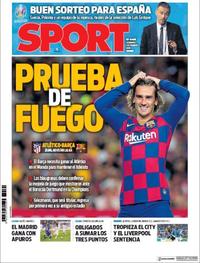 Portada Sport 2019-12-01