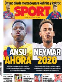 Portada Sport 2019-09-02