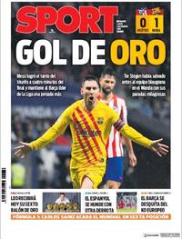 Portada Sport 2019-12-02