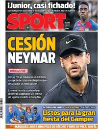 Portada Sport 2019-08-04