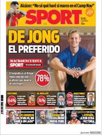 Portada Sport 2019-09-04