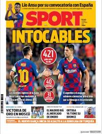 Portada Sport 2019-10-04