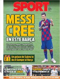 Portada Sport 2019-08-05