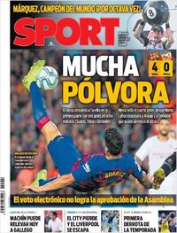 Portada Sport 2019-10-07