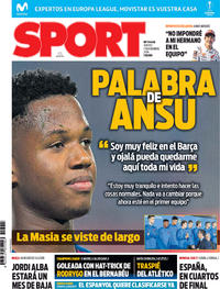 Portada Sport 2019-11-07