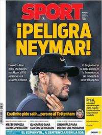 Portada Sport 2019-08-08