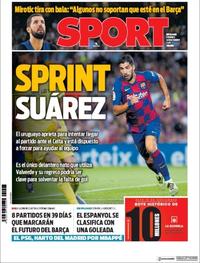 Portada Sport 2019-11-08