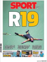 Portada Sport 2019-09-10