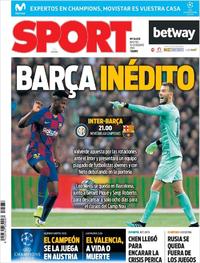 Portada Sport 2019-12-10