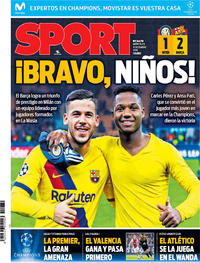Portada Sport 2019-12-11