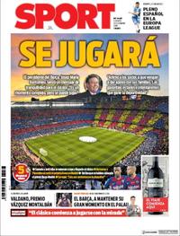 Portada Sport 2019-12-13