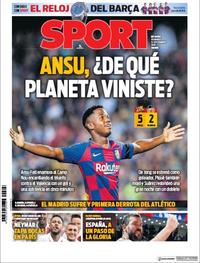 Portada Sport 2019-09-15