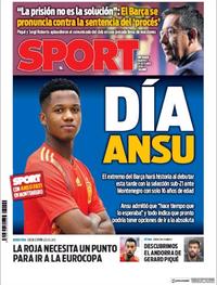 Portada Sport 2019-10-15