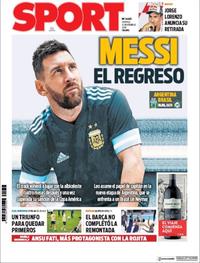 Portada Sport 2019-11-15