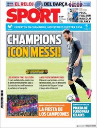 Portada Sport 2019-09-17