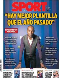Portada Sport 2019-11-17