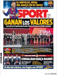 Portada Sport 2019-12-17