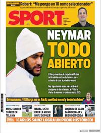 Portada Sport 2019-11-18