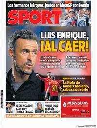 Portada Sport 2019-11-19