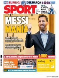 Portada Sport 2019-09-20