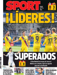 Portada Sport 2019-10-20