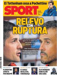 Portada Sport 2019-11-20