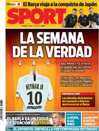 Portada Sport 2019-07-21