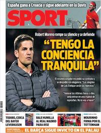 Portada Sport 2019-11-21