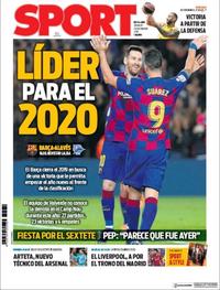 Portada Sport 2019-12-21