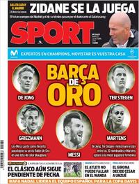 Portada Sport 2019-10-22