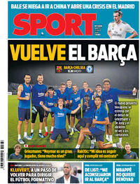 Portada Sport 2019-07-23