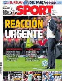 Portada Sport 2019-09-23