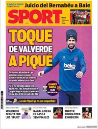 Portada Sport 2019-11-23