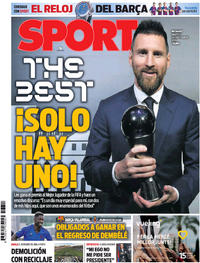 Portada Sport 2019-09-24