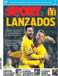 Portada Sport 2019-10-24