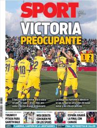 Portada Sport 2019-11-24