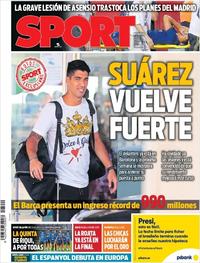 Portada Sport 2019-07-25