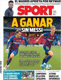 Portada Sport 2019-08-25