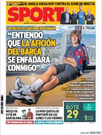 Portada Sport 2019-07-27