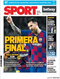 Portada Sport 2019-11-27