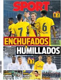Portada Sport 2019-07-28